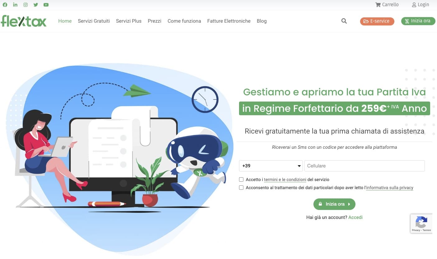 Recensione FlexTax: Apri e Gestisci la P.Iva online [Codice Sconto]